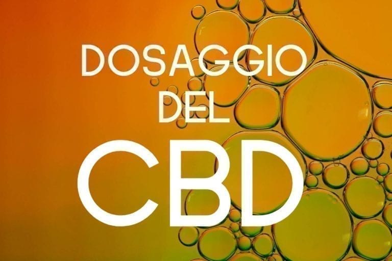 dosaggio cbd